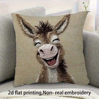 Adorable Three Rabbits Pillowcase