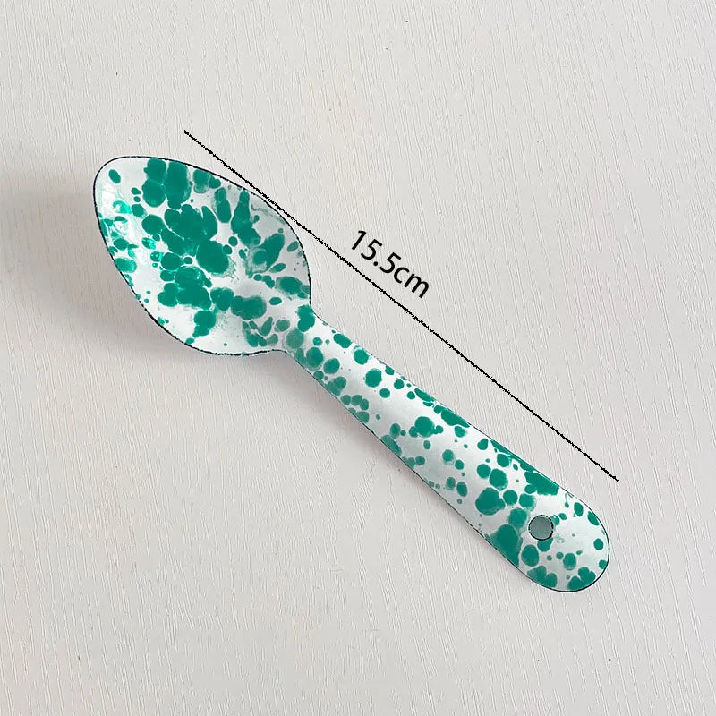European Enamel Dinner Set