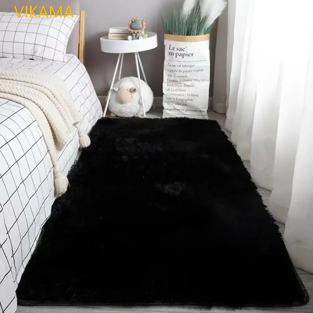 Silk Wool Plush Carpet