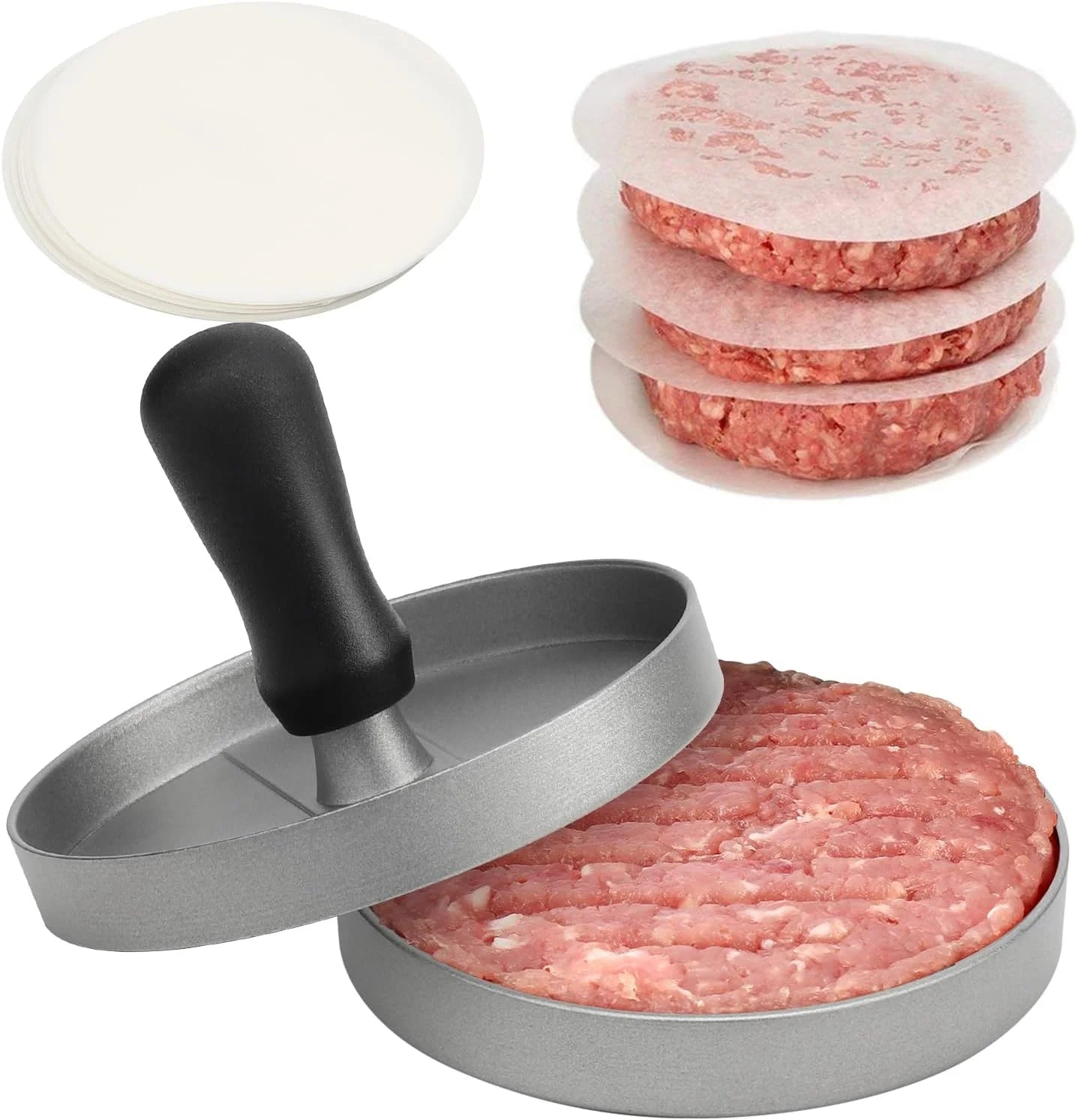 Burger Press Tool