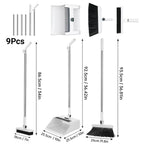 3in 1 Broom and Dustpan Set