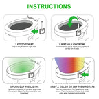 Motion Sensor Toilet Night Light