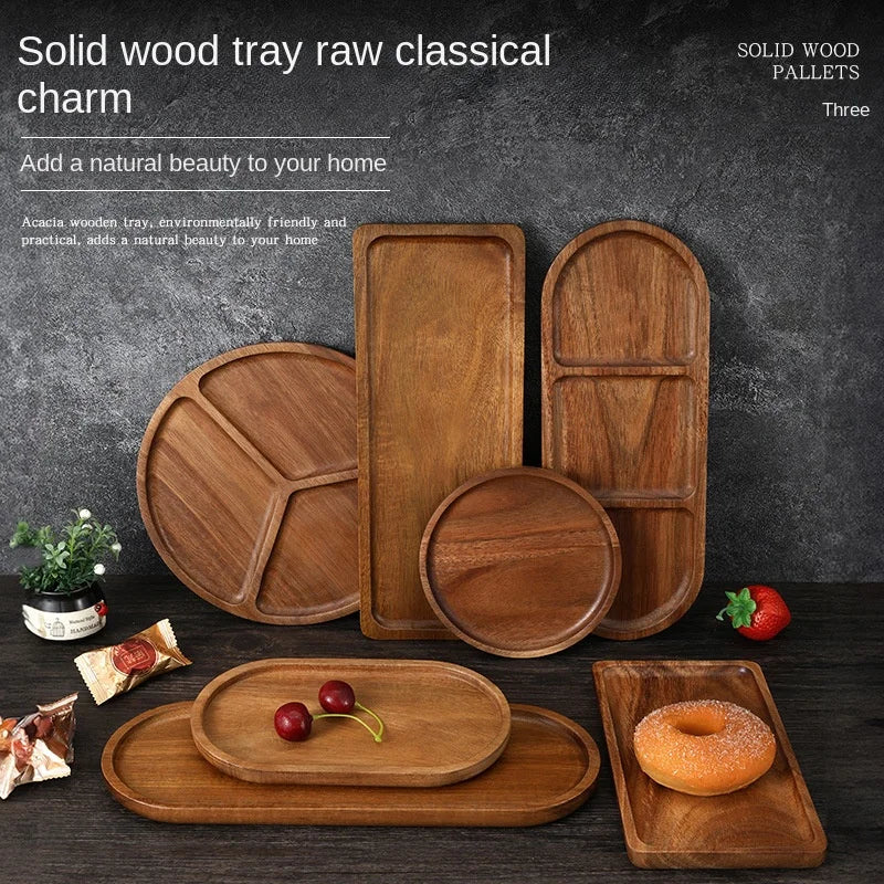 Solid Wood Plate