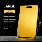 Stainless steel Gold Cutting Board