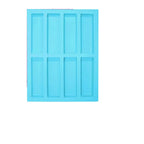 8 Rectangle Silicone Molds