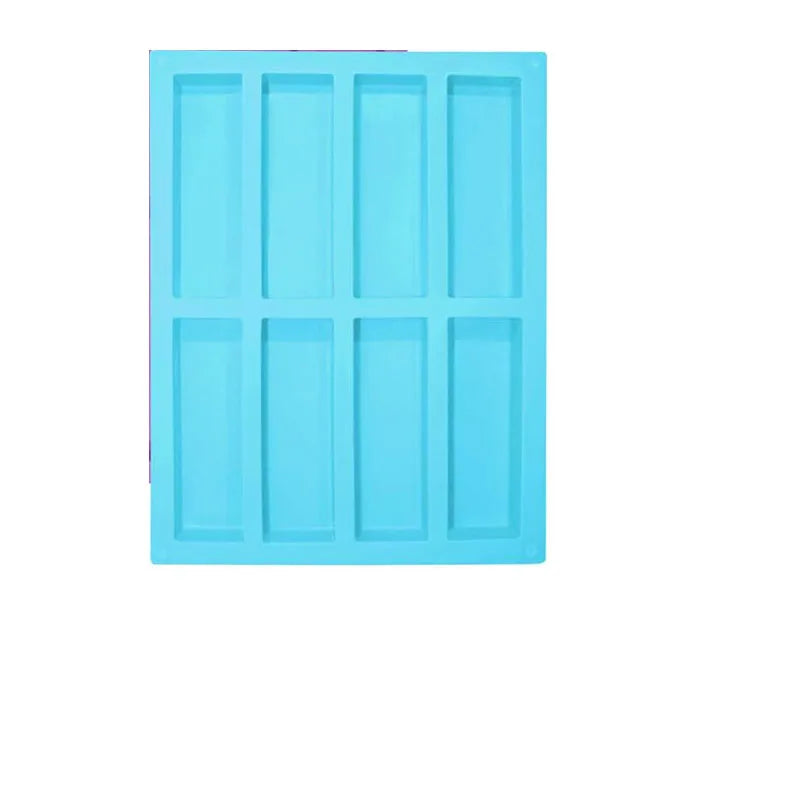8 Rectangle Silicone Molds