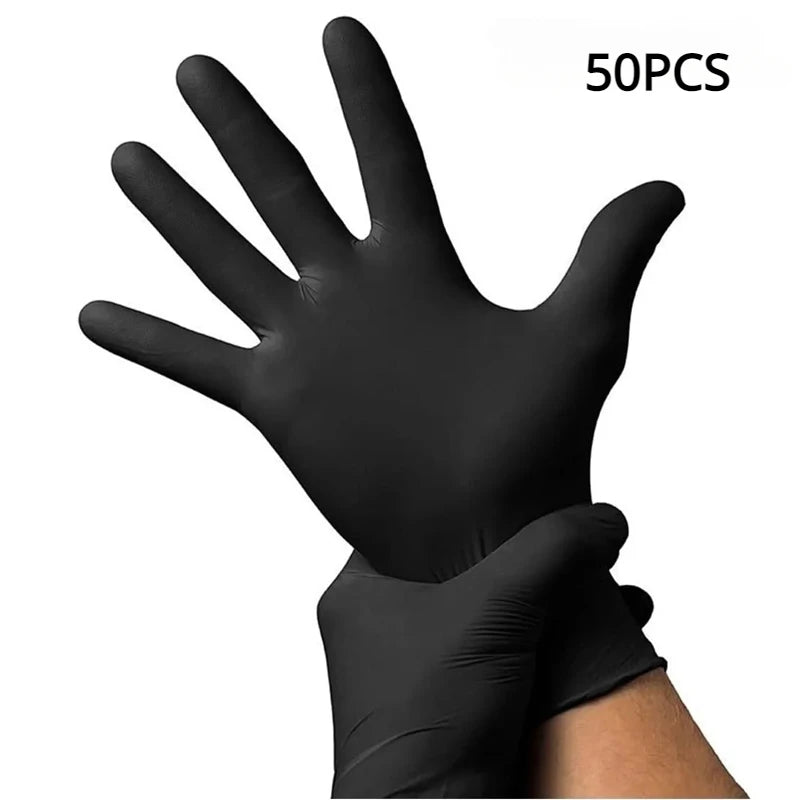 50/20PCS Disposable Nitrile Gloves, Latex Free