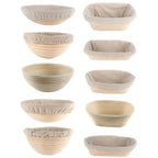 1/3 PCS  Rattan Dough Proofing Liner