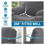Stretch Recliner Cover Electric Lift Fitted Standard