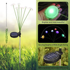 Dual Mode LED Solar Mushroom Lights