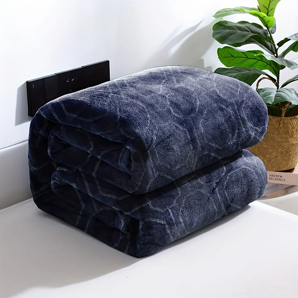 Blue Throw Blanket - Ultra-Soft Cozy