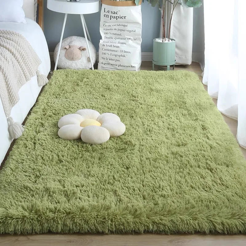 Tie-Dye Plush Carpet