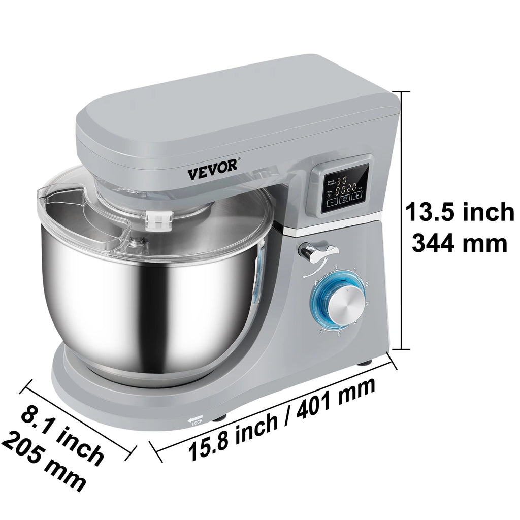 Multifunctional Electric Mixer with 6 Speeds