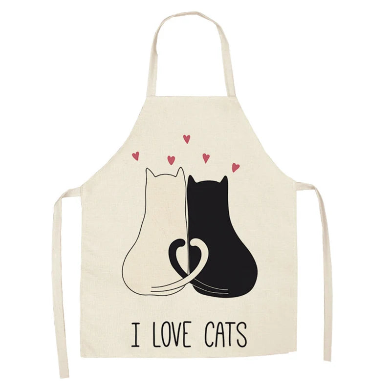 Cartoon Animal Pattern Apron