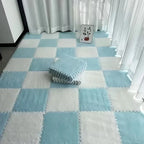 Soft Plush Puzzle Interlocking Foam Rug