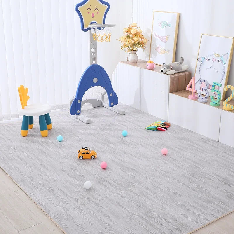 4-20Pcs/ Puzzle Foam Mats 30x30x1CM/ Wood Grain Floor
