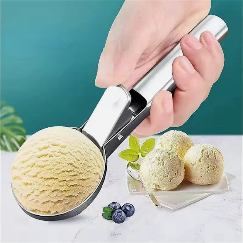 Multifunctional  Stainless Steel Dual-Purpose Scoop