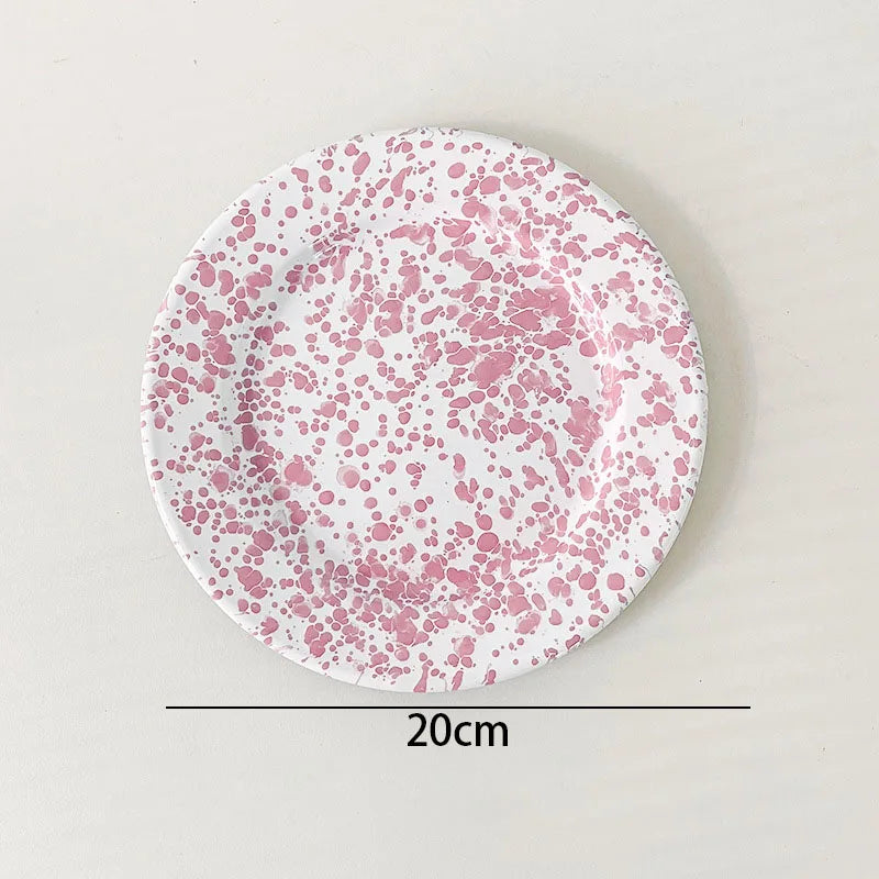 European Enamel Dinner Set