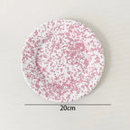 European Enamel Dinner Set
