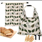 Sourdough ,Reusable Beeswax Bread Bags