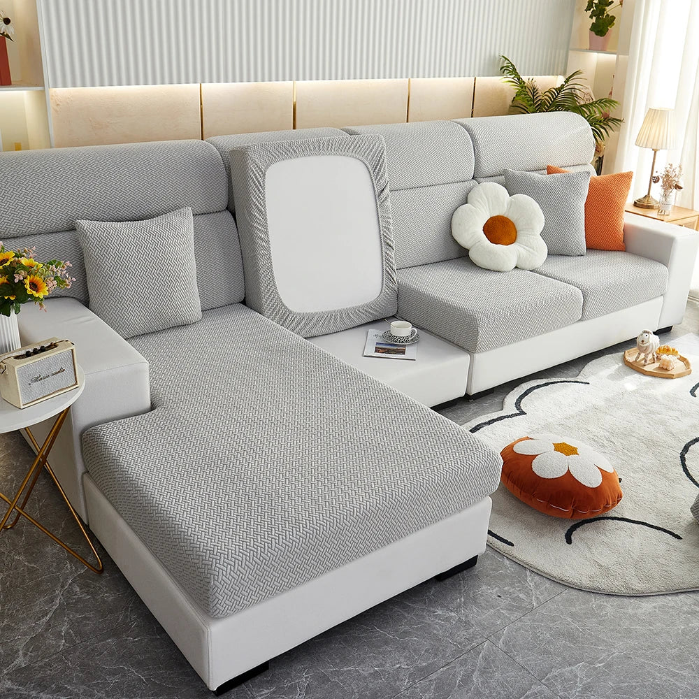 1pc Jacquard Sofa Slipcover