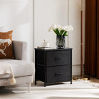 Cabinet / Set of 2 Fabric Drawers