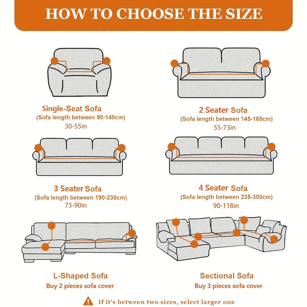Printed Elastic Sofa Cover