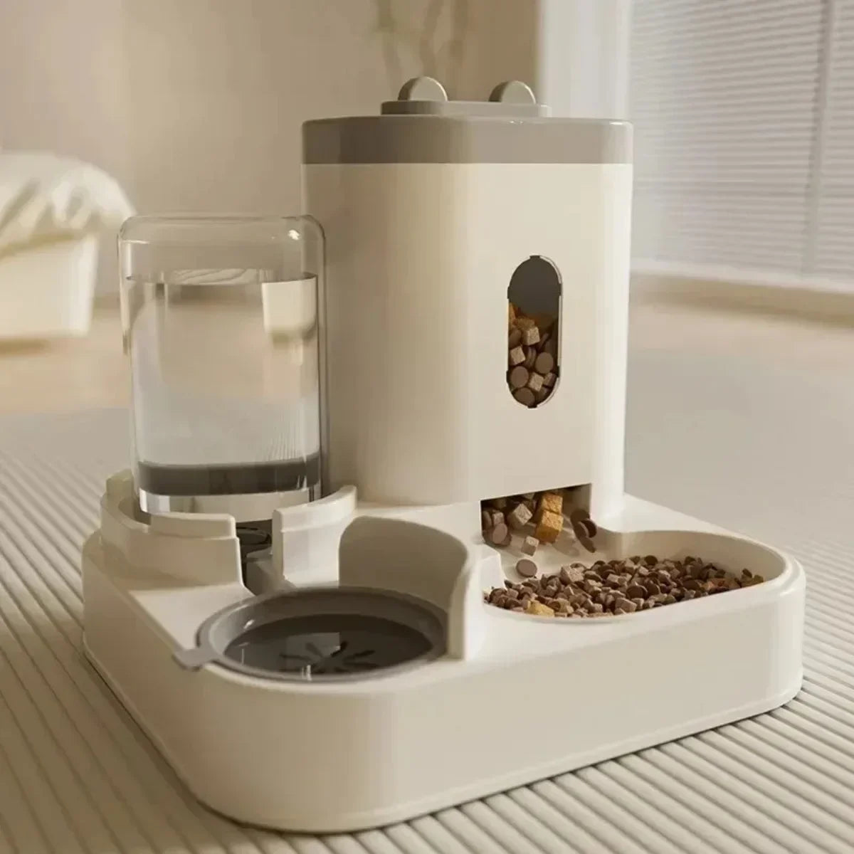Automatic Food Bowl With Water Fountain