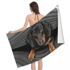 Dachshund Dog Beach Towel