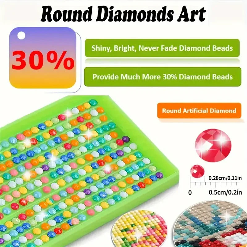 Highland Cow Diamond Painting Kit