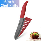 Black Ceramic Chef Knives Cooking Set