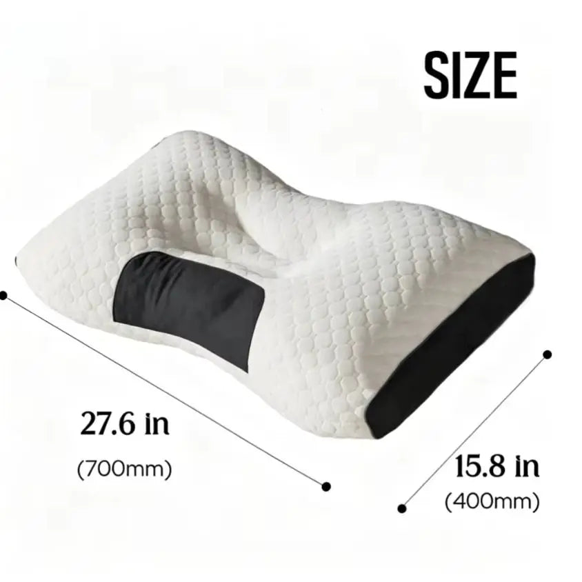 2 Braided Neck Pillows/ Detachable Pillowcase