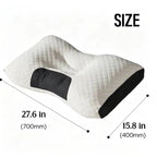 2 Braided Neck Pillows/ Detachable Pillowcase