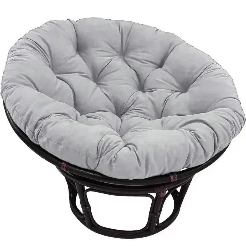 Solid Color Round Hanging Seat Cushion