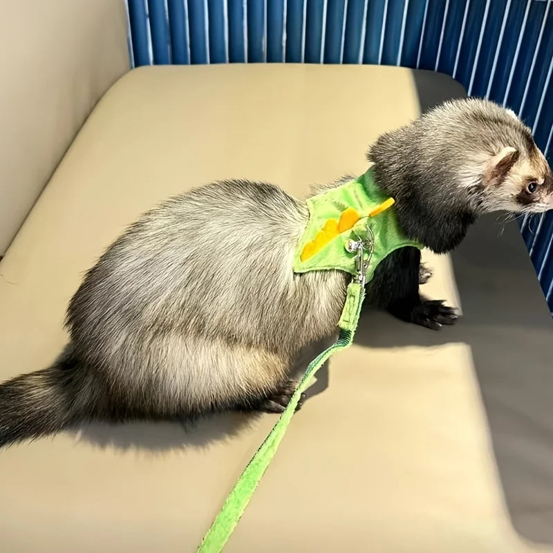 Ferret Lead Rope Vest , Adjustable