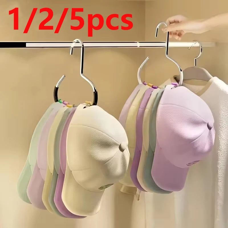 1/2/5pcs Versatile Round Hook