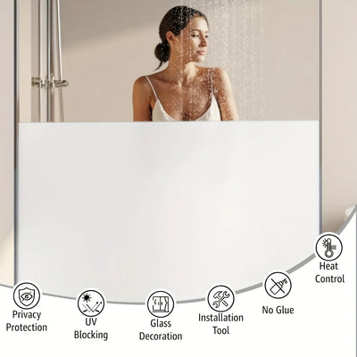 White Frosted Privacy