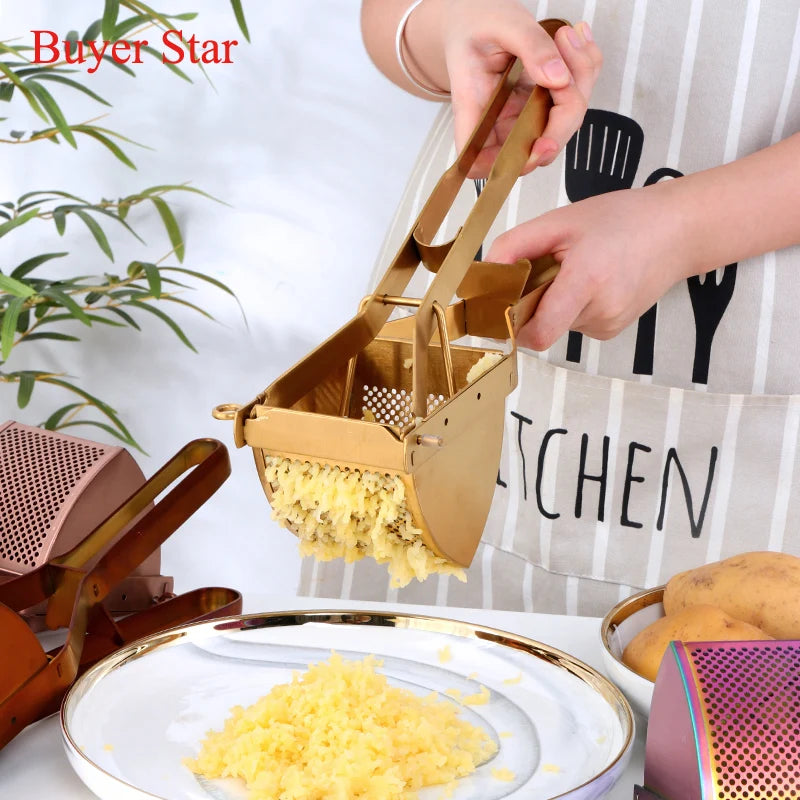 Gold Potato Ricer, Manual