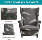 Chair Cover Wingback Stretch Spandex Armchair