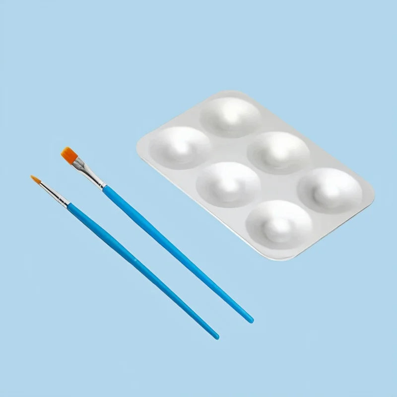 1pc/10pc Aluminum painting palette