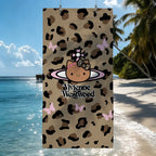 Hello Kitty Leopard Beach Towels