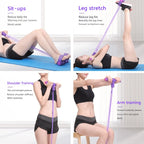 6-Tube Resistance Band Rope