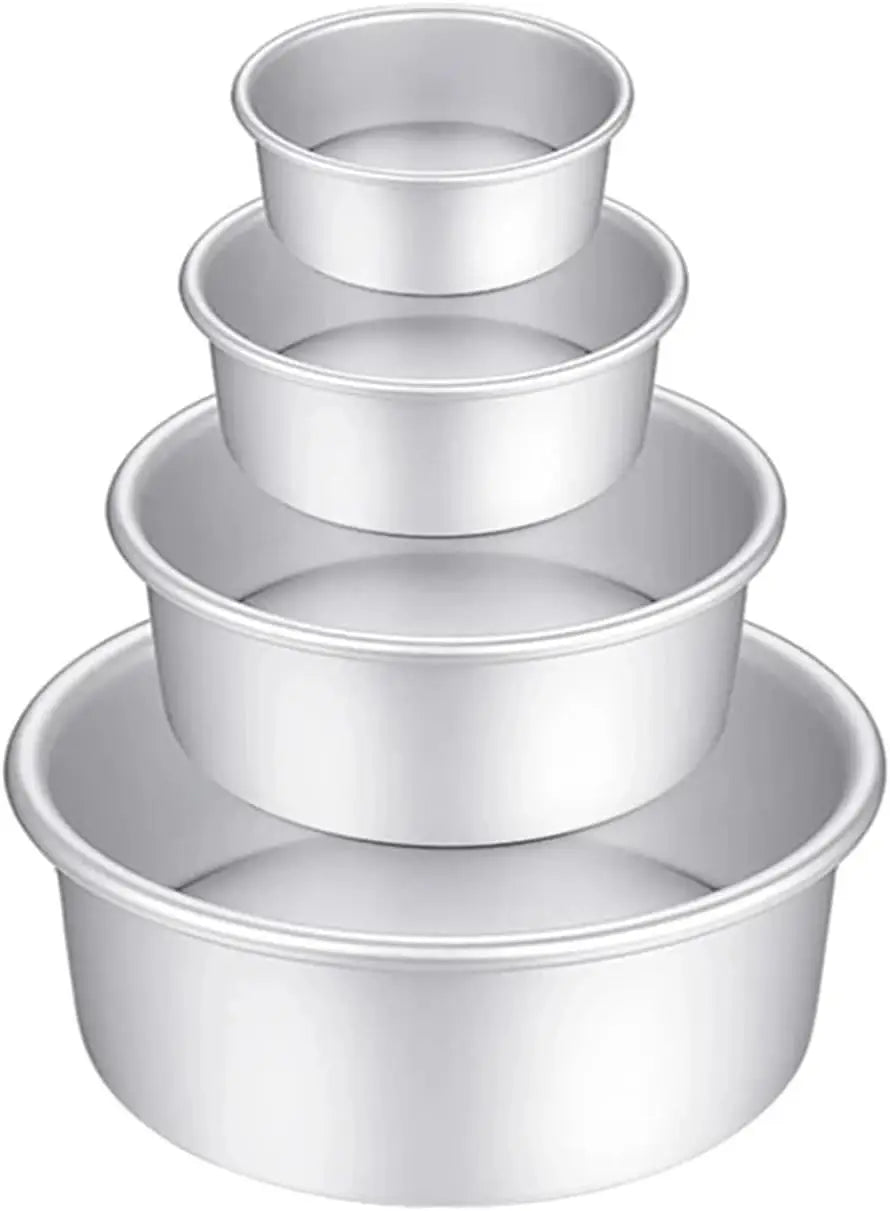 1/3pcs Round Aluminum Cake Pan