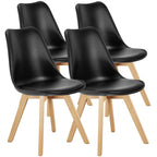 4 Leather Dining Chairs