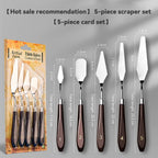 7Pcs/Set Stainless Oil Painting Knives Artist Tools