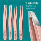 4pcs Hair Removal Tweezers Set