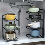 Pot Rack Storage Organizer