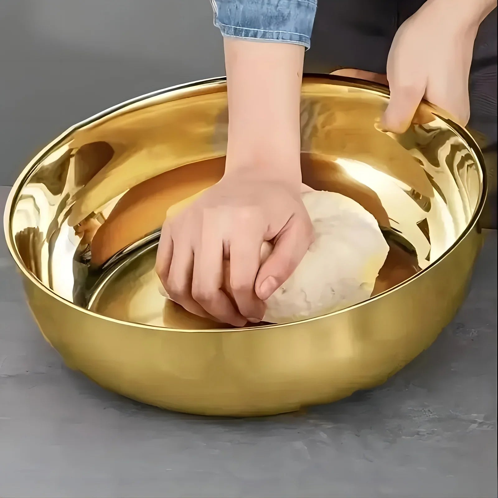 Stainless Steel Large Capacity Bowl