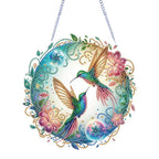 Flat Hummingbird Hanging Diamond Art Kit
