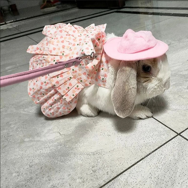 Rabbit Harness Dress/ Leash Set